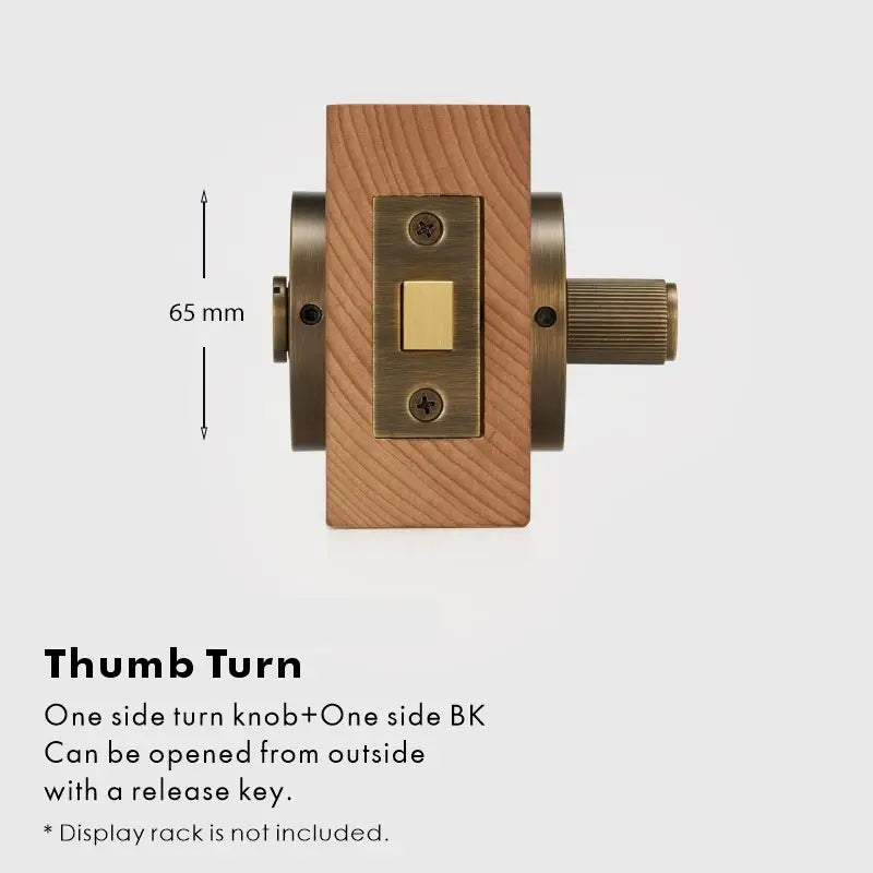 SOLUS Bathroom Thumb Turn Lock