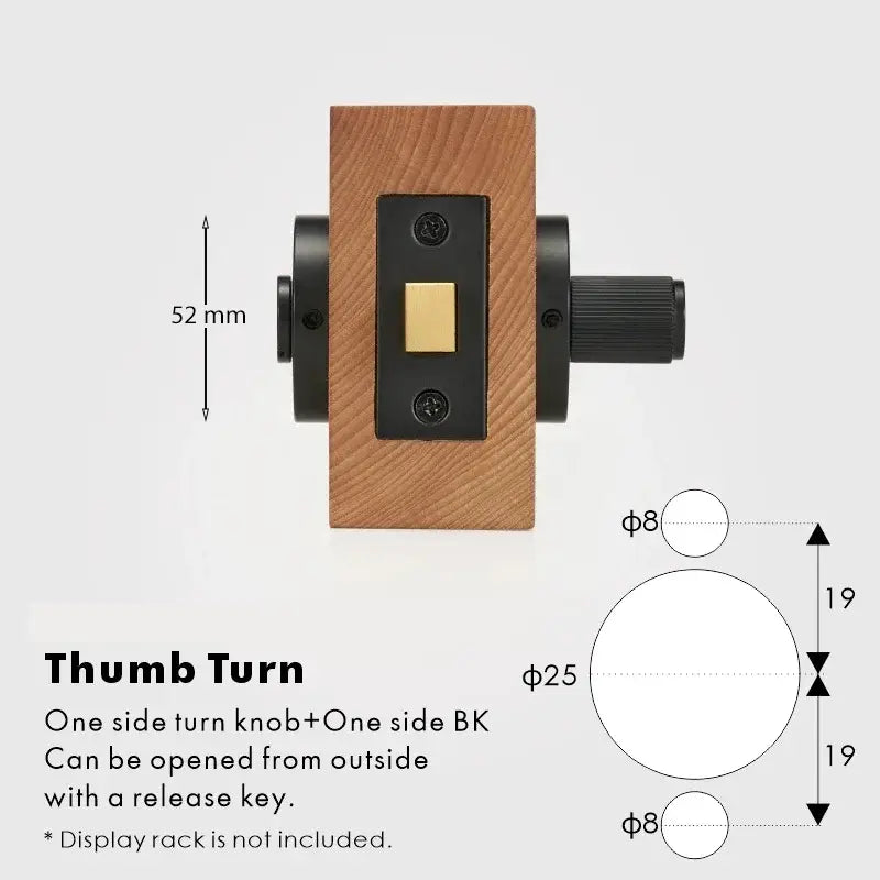 SOLUS Bathroom Thumb Turn Lock