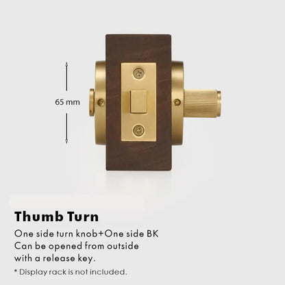 SOLUS Bathroom Thumb Turn Lock