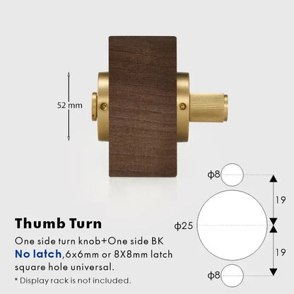 SOLUS Bathroom Thumb Turn Lock