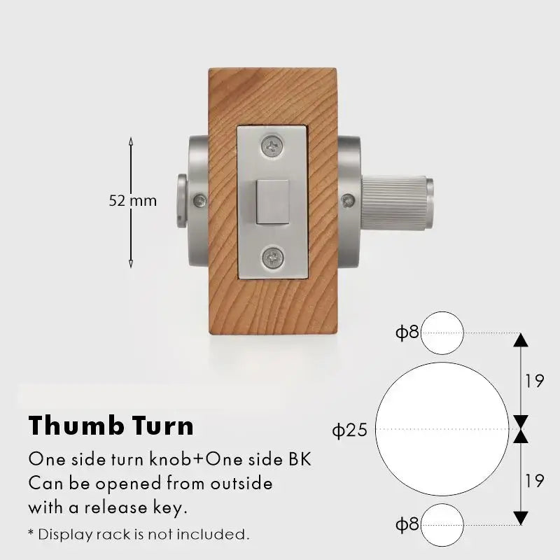 SOLUS Bathroom Thumb Turn Lock