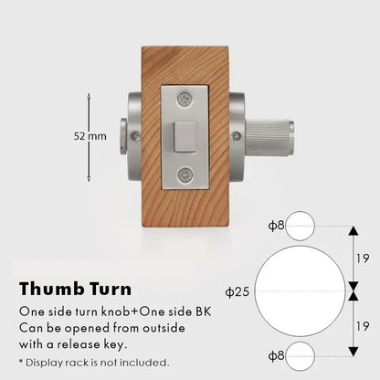 SOLUS Bathroom Thumb Turn Lock