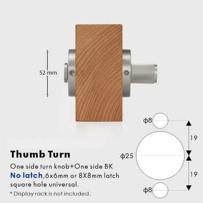 SOLUS Bathroom Thumb Turn Lock