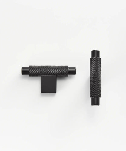 URBANO Solid Brass Knurled T-Bar Handle