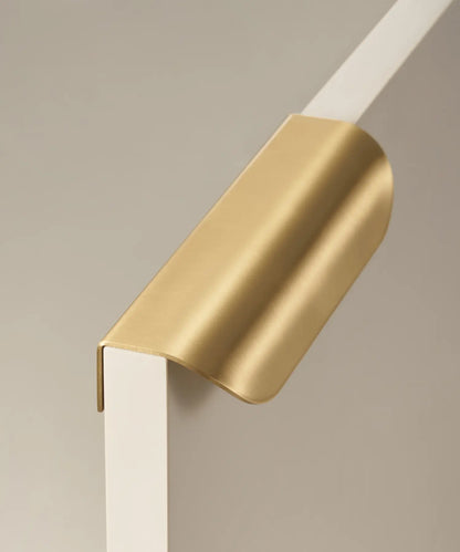 VELONA Solid Brass Edge Cabinet & Drawer Pull Handle