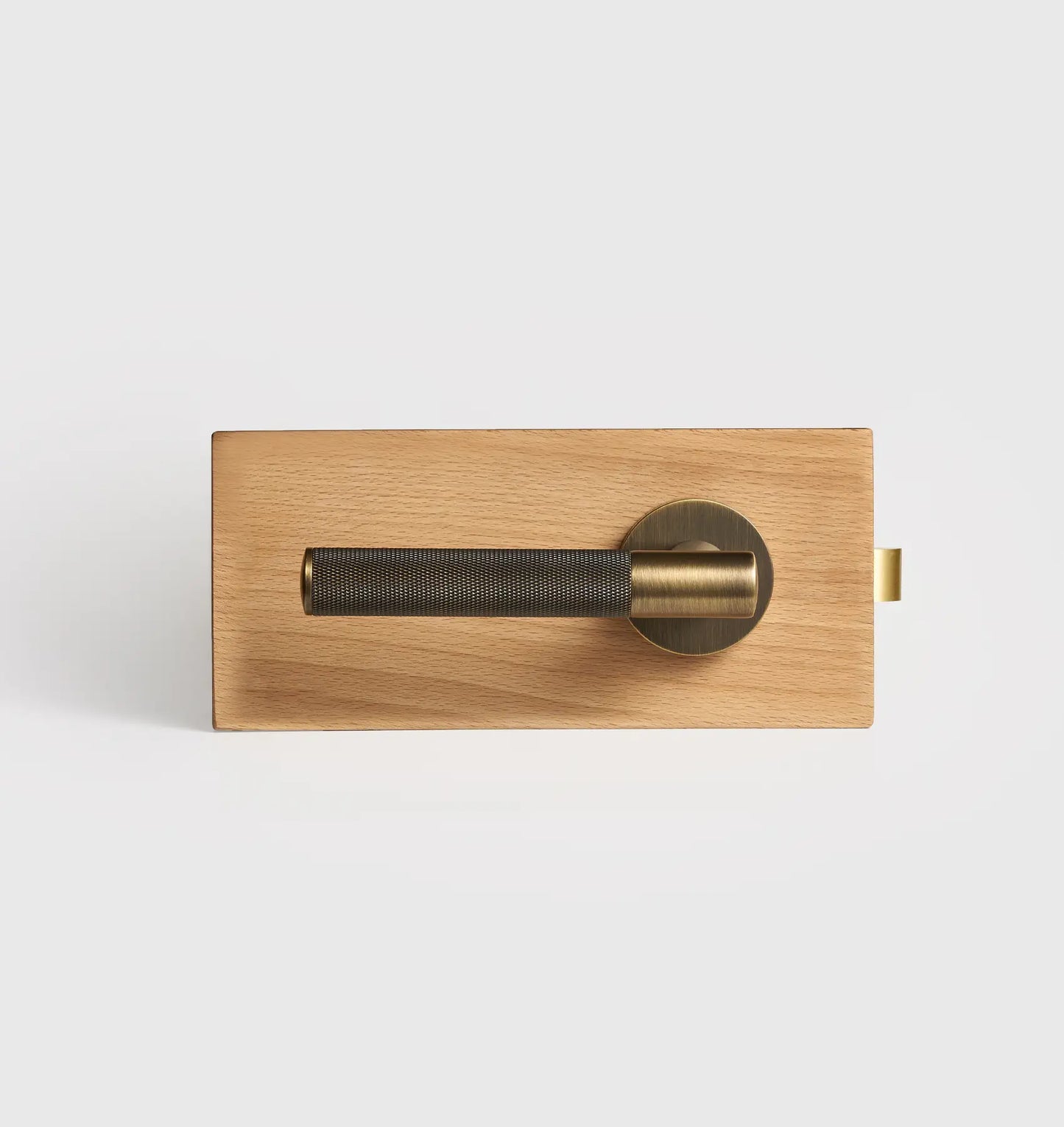 VERGE Brass Lever Door Handles Set
