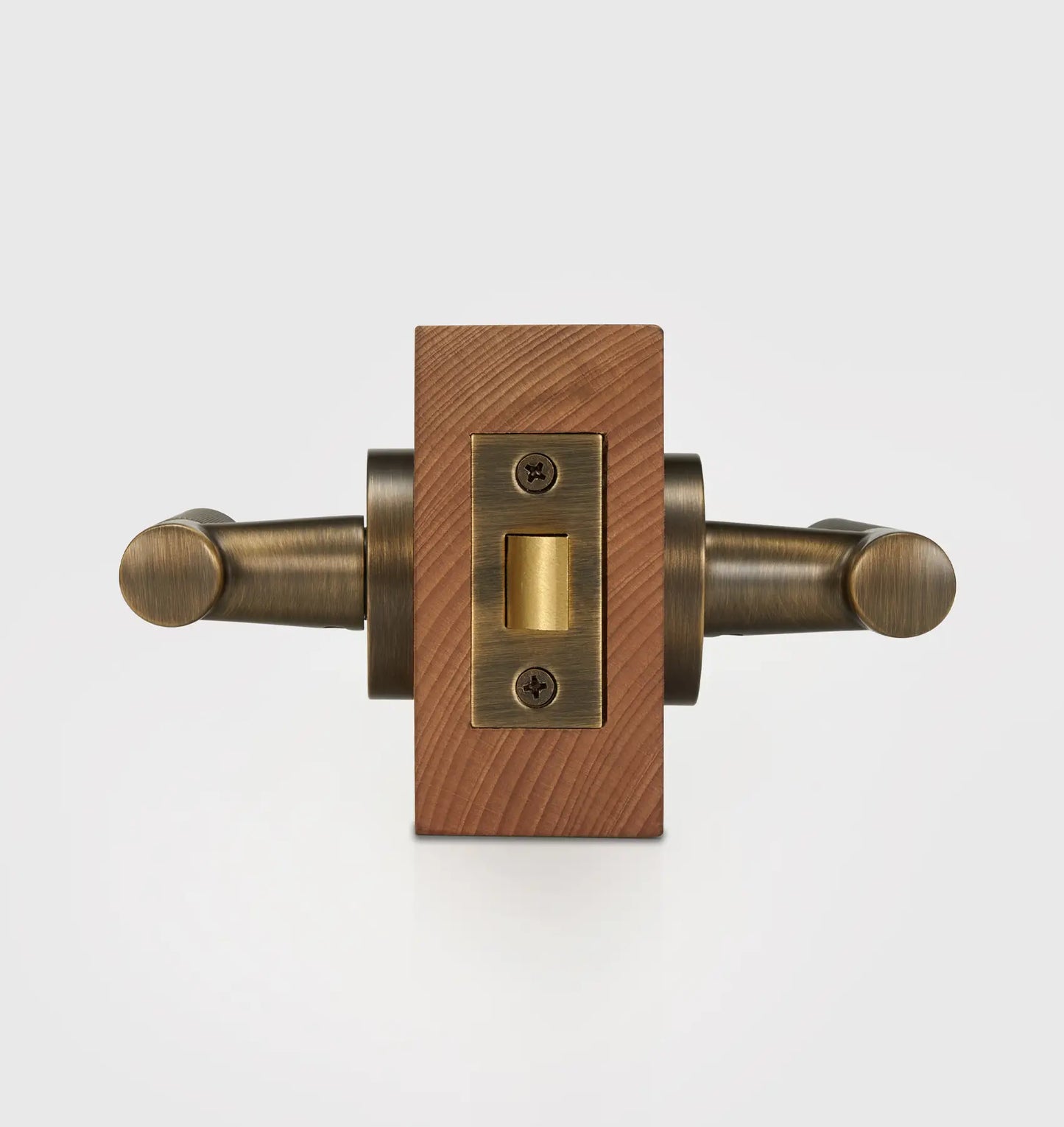 VERGE Brass Lever Door Handles Set