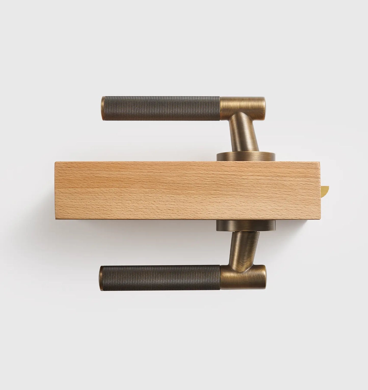 VERGE Brass Lever Door Handles Set