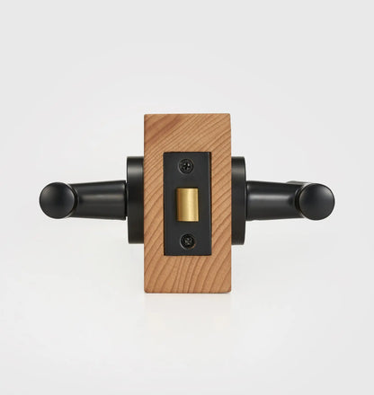 VERGE Brass Lever Door Handles Set