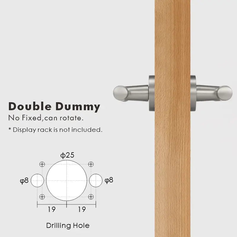VERGE Brass Lever Door Handles Set