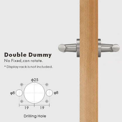 VERGE Brass Lever Door Handles Set