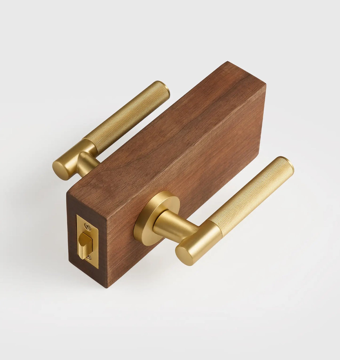 VERGE Brass Lever Door Handles Set