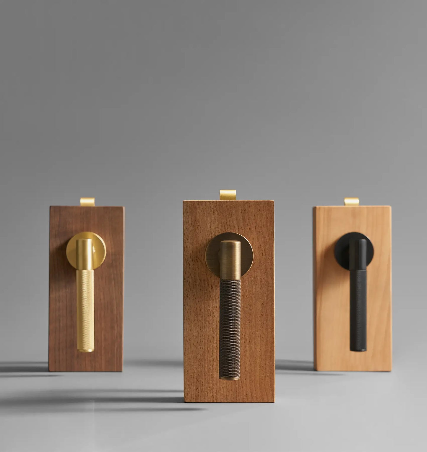 VERGE Brass Lever Door Handles Set