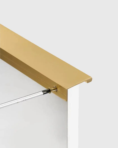 VISTRO Solid Brass Edge Pull Handle