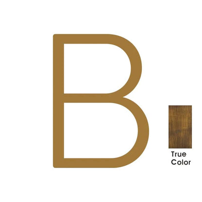DARCY Hammered Antique Brass House Letters