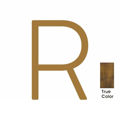DARCY Hammered Antique Brass House Letters