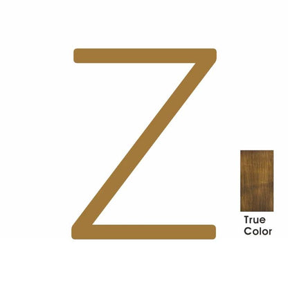 DARCY Hammered Antique Brass House Letters