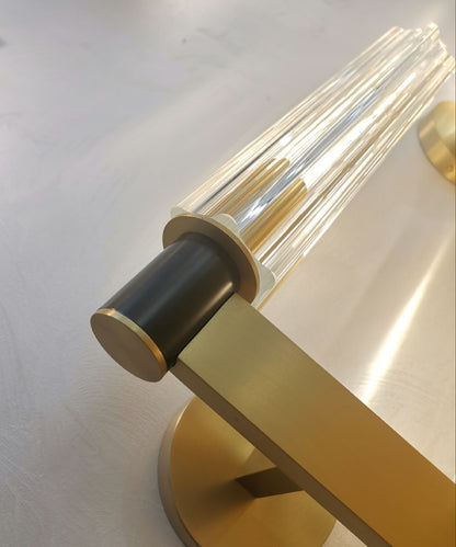 EDIRE Brass and Glass Wall Light