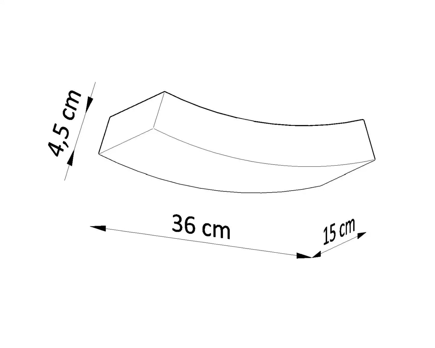 HATTOR Ceramic Wall Light
