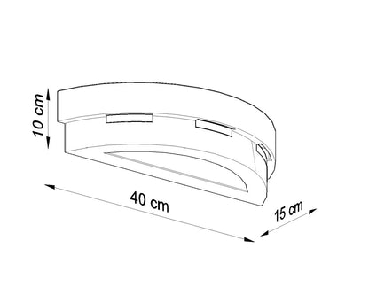HELIOS Ceramic Wall Light