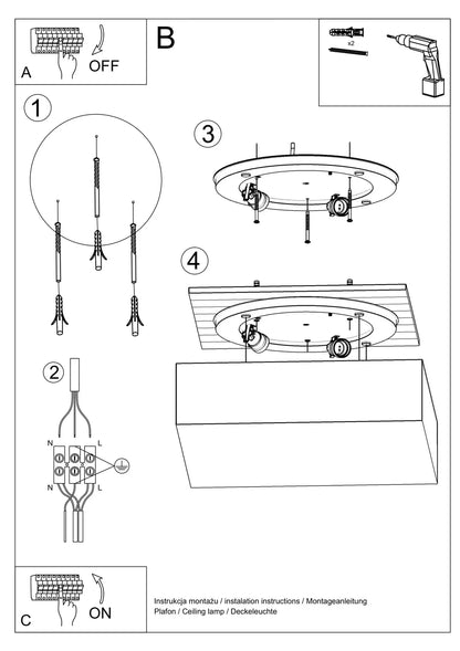 HORUS Ceiling Light