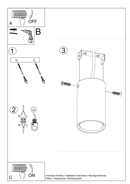 LAGOS Ceiling Light