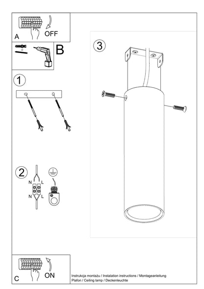 LAGOS Ceiling Light