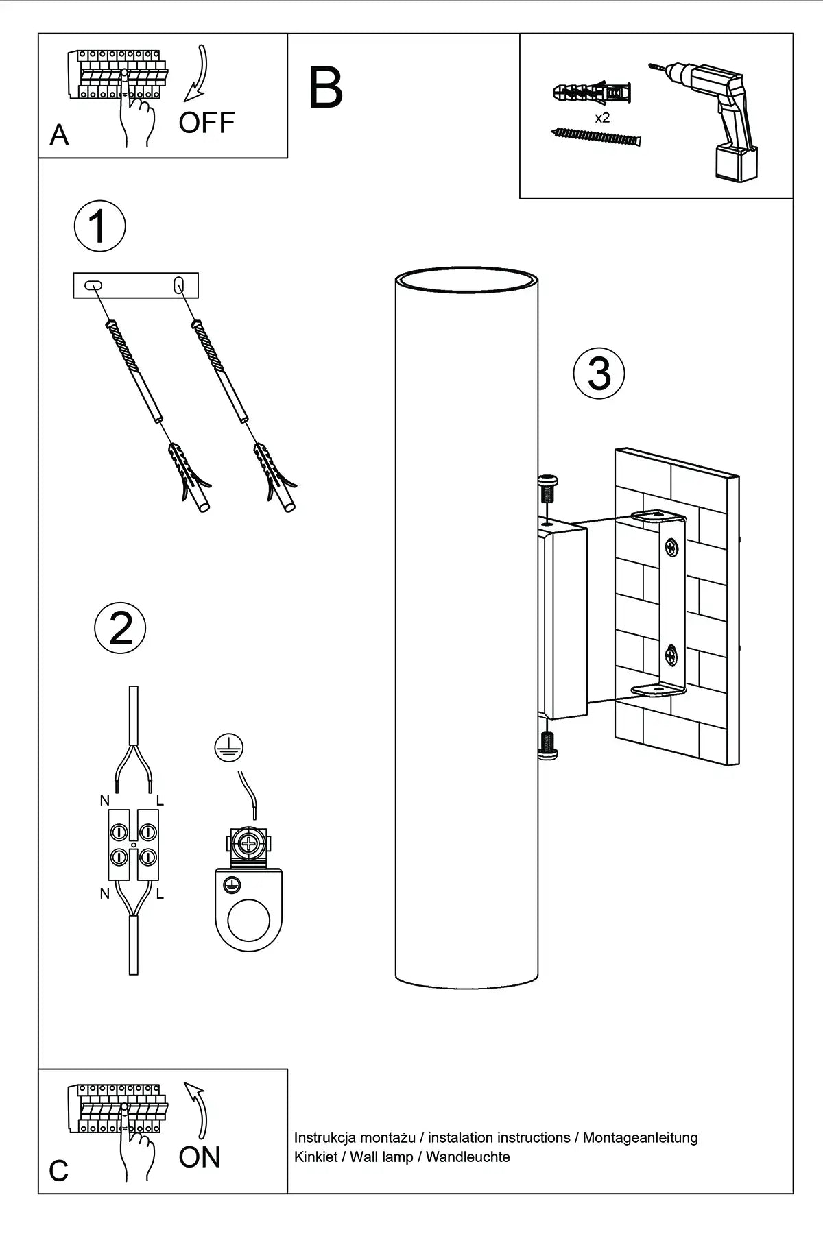 LAGOS Wall Light