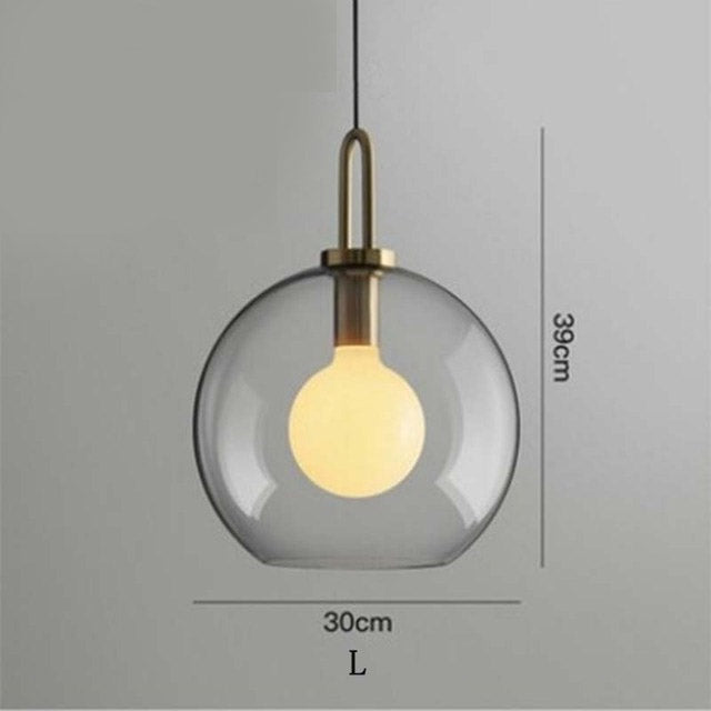 LAYTON Glass Pendant Light