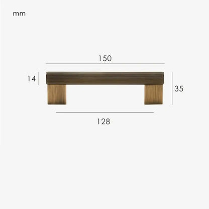 LORVEN Solid Brass Kitchen & Cabinet Handle
