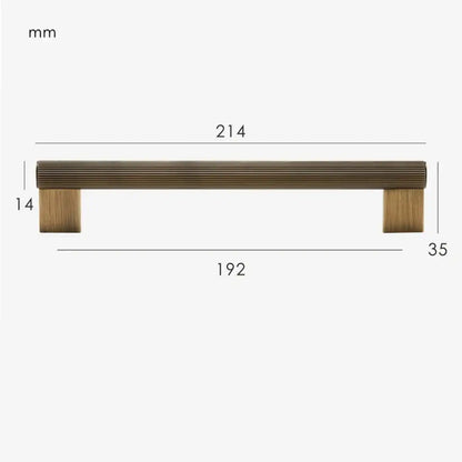 LORVEN Solid Brass Kitchen & Cabinet Handle