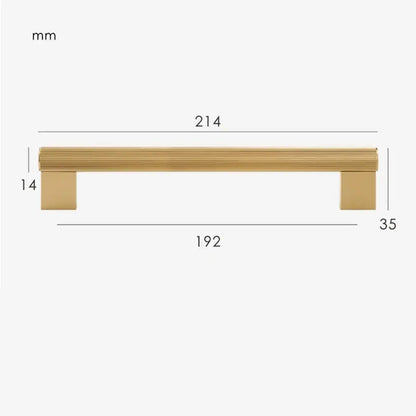 LORVEN Solid Brass Kitchen & Cabinet Handle