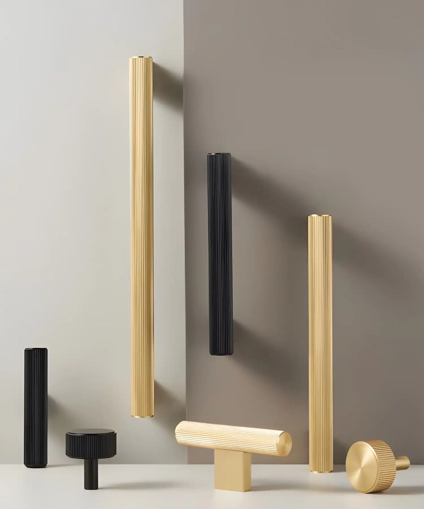 LORVEN Solid Brass Kitchen & Cabinet Handle