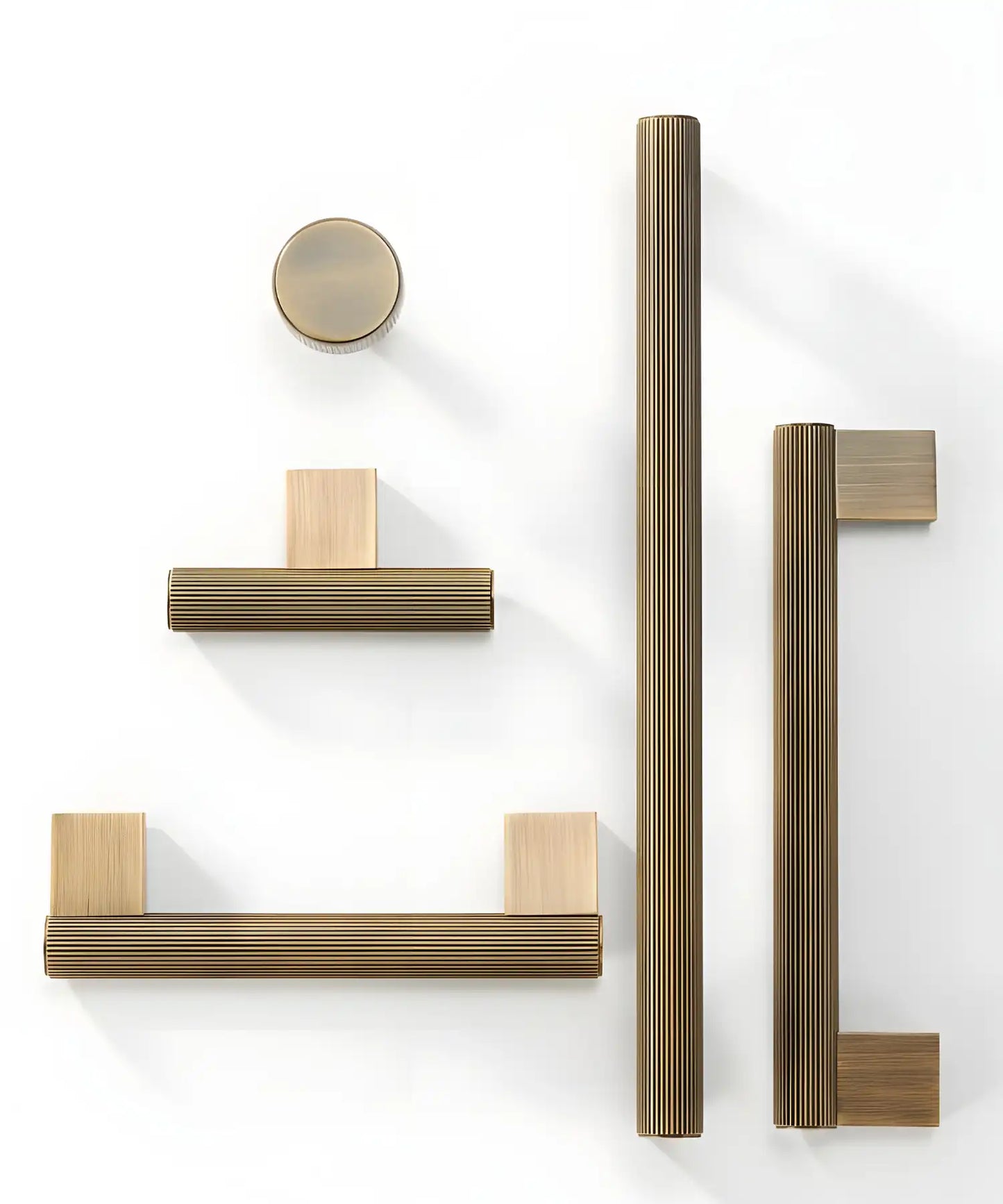 LORVEN Solid Brass Kitchen & Cabinet Handle