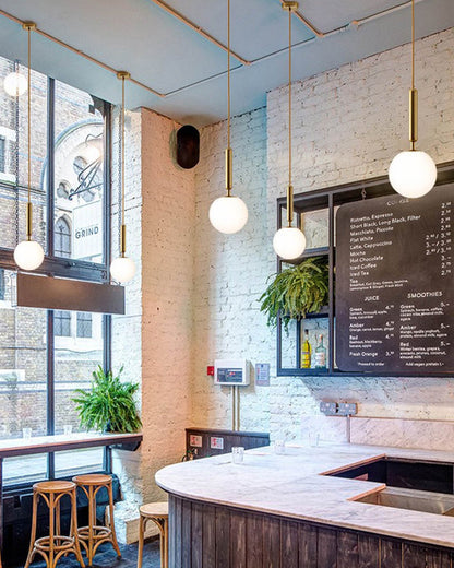 LUNA Glass Pendant Light
