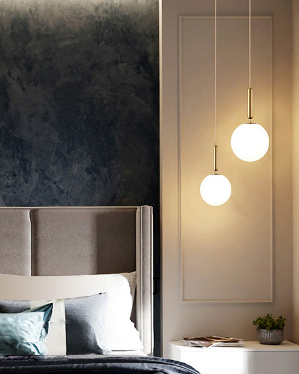 LUNA Glass Pendant Light