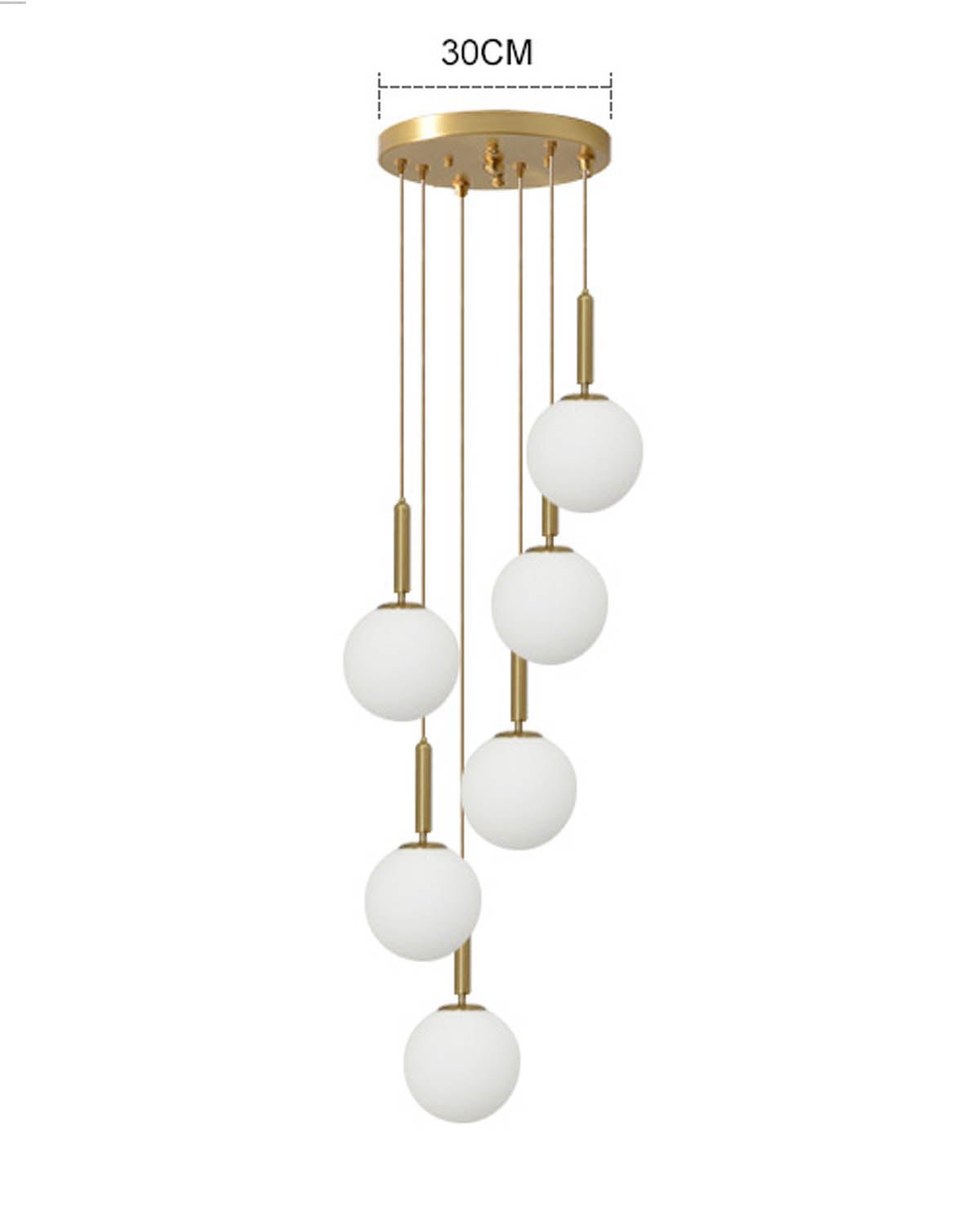 LUNA Glass Pendant Light