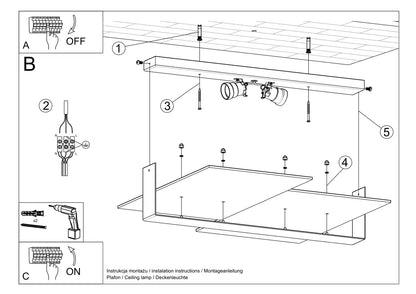MASSIMO  Ceiling Light
