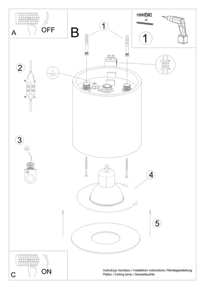 MIKA Ceiling Light