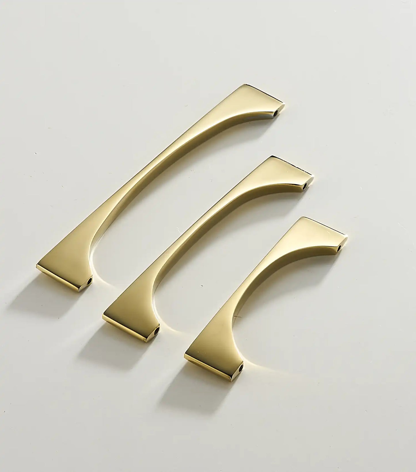NORDIC Solid Brass Slim Kitchen & Cabinet Handle