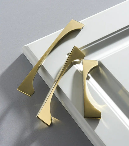 NORDIC Solid Brass Slim Kitchen & Cabinet Handle