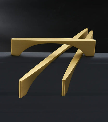 NORDIC Solid Brass Slim Kitchen & Cabinet Handle