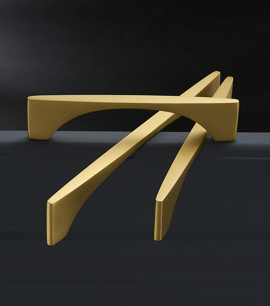 NORDIC Solid Brass Slim Kitchen & Cabinet Handle
