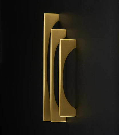 NORDIC Solid Brass Slim Kitchen & Cabinet Handle