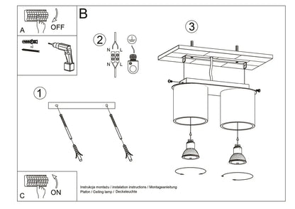 ORBIS Ceiling Light