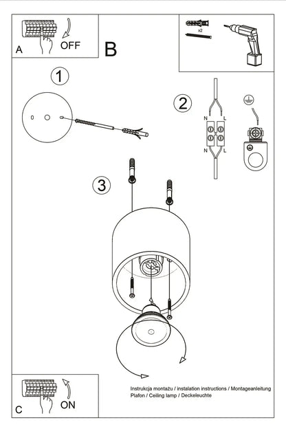 ORBIS Ceiling Light