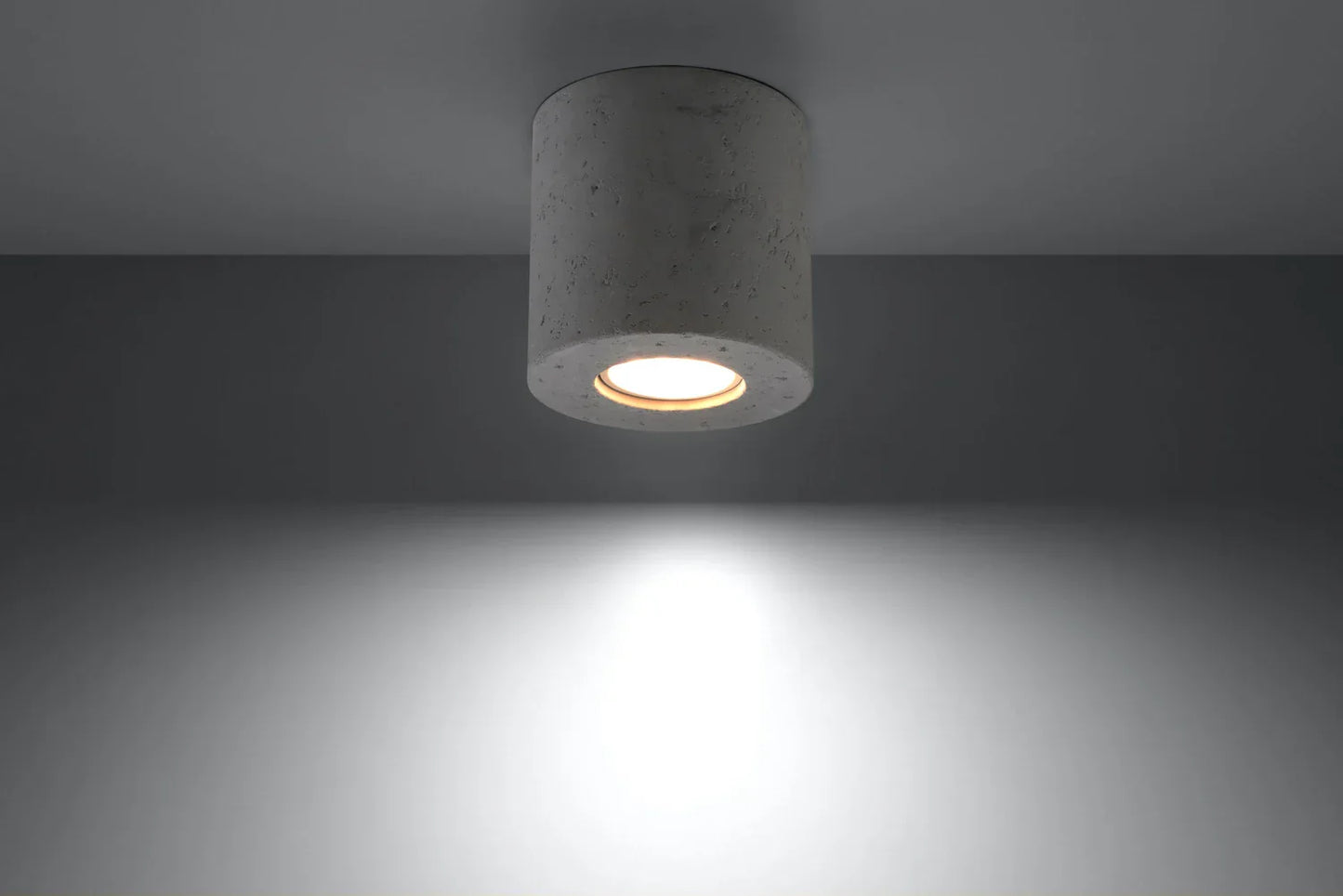 ORBIS Concrete Ceiling Light