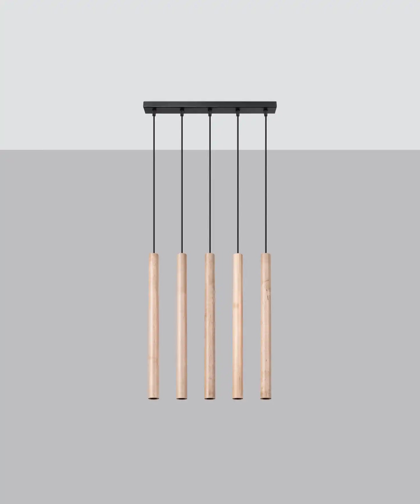 PASTELO Natural Wood Pendant Light