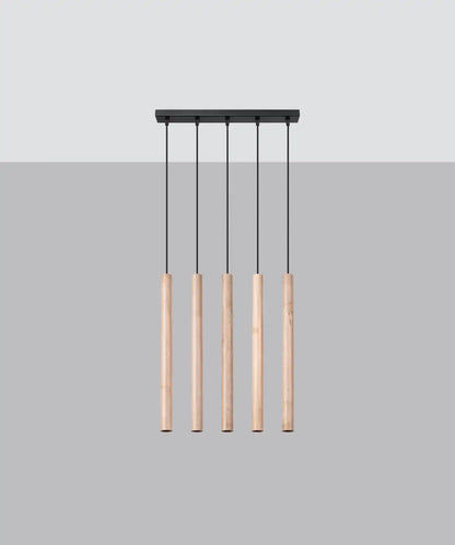 PASTELO Natural Wood Pendant Light