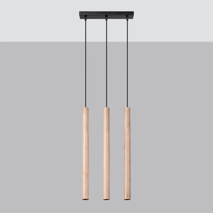PASTELO Natural Wood Pendant Light